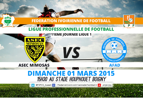 ASEC MIMOSAS VS AFAD
